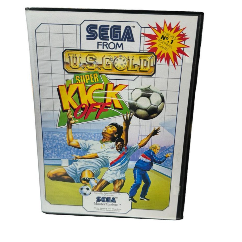Jeu Super Kick Off – Sega Master System 1 & 2 – PAL FR – Sans Notice – Bon État